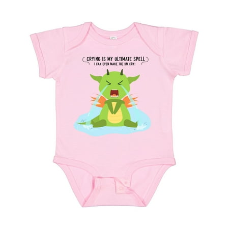 

Inktastic Crying Dragon Gift Baby Boy or Baby Girl Bodysuit
