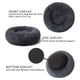 thumbnail image 5 of Camas para Gatos para Gatos de Interior, Perros Grandes de Melium pequeños, Cama Redonda Lavable para Mascotas para Cachorros y Gatitos-Gris Oscuro50CM, 5 of 5