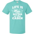 thumbnail image 3 of Inktastic Life is Better at the Cabin with Trees and Moon T-Shirt, 3 of 5