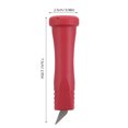 thumbnail image 2 of TABLZONE Accessoires de Canne de Marche Pointe de Bâton de Randonnée Acier Tungstène Rouge Design Ergonomique pour Femmes 1ensemble, 2 of 8