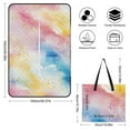 thumbnail image 2 of Colorful Tie Dye Vortex Picnic Blanket Waterproof Outdoor Beach Blanket Hand-held Pad Suitable for Travel, Camping, Beach, Family Gatherings, 2 of 8