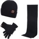 thumbnail image 1 of Gorro bufanda guantes YONGSHENG para pantalla táctil Juego de 3 piezas cálido invierno unisex, 1 of 2