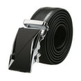 thumbnail image 1 of INSPIRE CHIC Men's Ratchet Automatic Buckle Large Leather Dress Belt Width 1 3/8', 1 of 6