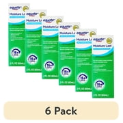 (6 pack) Equate Moisture Last Multi-Purpose Solution for Soft Contact Lenses, 2 fl oz, Compare to Opti-Free Pure Moist