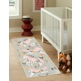 thumbnail image 3 of Unique Loom Whimsy Kids Collection Area Rug - Unicorns (2' 2" x 3' 11" Runner Gray/Black) Perfect For Kids Bed Room/Nursery Room/Living Room/Class Room/Play Room, 3 of 5