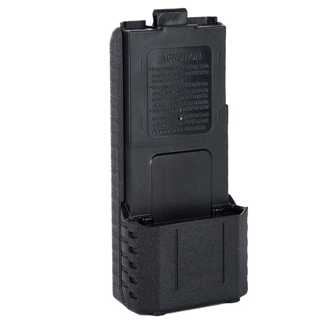 Caja de batería extendida para walkie talkie ABS Estuche para 6 baterías AA para UV-5R UV-5RE UV-5RA