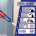 thumbnail image 6 of Loctite Power Grab Construction Adhesive Ultimate, Pack of 1, White 9 fl oz Cartridge, 6 of 14