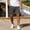 Green, variant on Men's Solid Button Pocket Cargo Shorts, Elastic Waist Design, Outdoor Casual Stylish Shorts Gray XXL