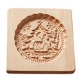 thumbnail image 1 of CSChome Wooden Cookie Mold Wooden 3D Cookie Mould Set Food Grade Baking Tools, 1 of 7