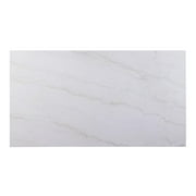 ACME Gerardo Dining Table in White Marble & Weathered Espresso