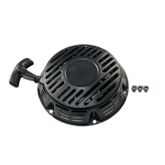 POWER PRODUCTS Recoil Starter with Handle & Bolts - Compatible Replacement for PREDATOR Open Frame Inverter Generators 8750W Surge / 7000W Running (SKU# 71340, 59190)