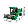 thumbnail image 4 of Combine Harvester Small Farm Car Toy with Grian Head Movable Children Agricultural Machinery Playset Realistic for Boys Girls, 4 of 5