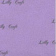 Lilly Craft Solid Color Lavender Fleece Anti-Pill FABRIC 58-60" Wide Sold by the Yard