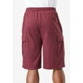 thumbnail image 2 of KingSize Men's Big & Tall Lightweight Jersey Cargo Shorts, 2 of 5