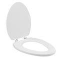 thumbnail image 3 of Arborister Thick White Toilet Seat Cover for Elongated/Oval Toilets, 3 of 11