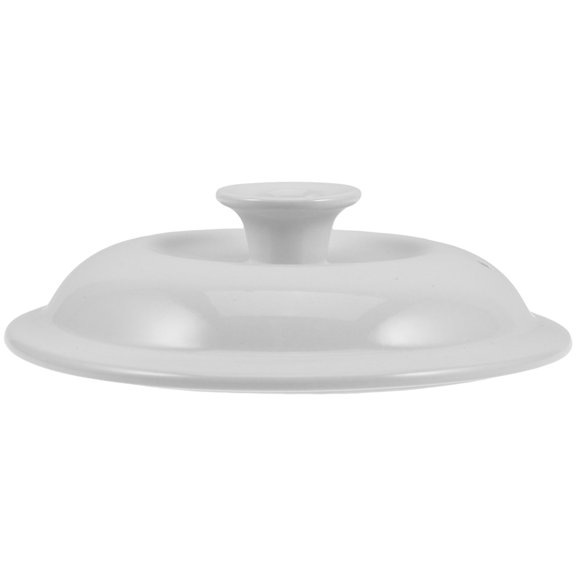 Zehuanyu Slow Cooker Ceramic Pot Lid 15.50X15.50X4.50CM White