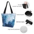 thumbnail image 4 of Easygdp Abstract Ocean Waves Bolso de Hombro para Mujer, Bolso Bandolera y Cartera de Mano Elegante para Uso Diario, 4 of 6