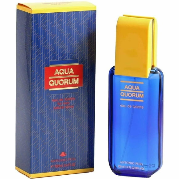 (pack 9) Aqua Quorum Cologne By Antonio Puig Eau De Toilette Spray3.4 oz