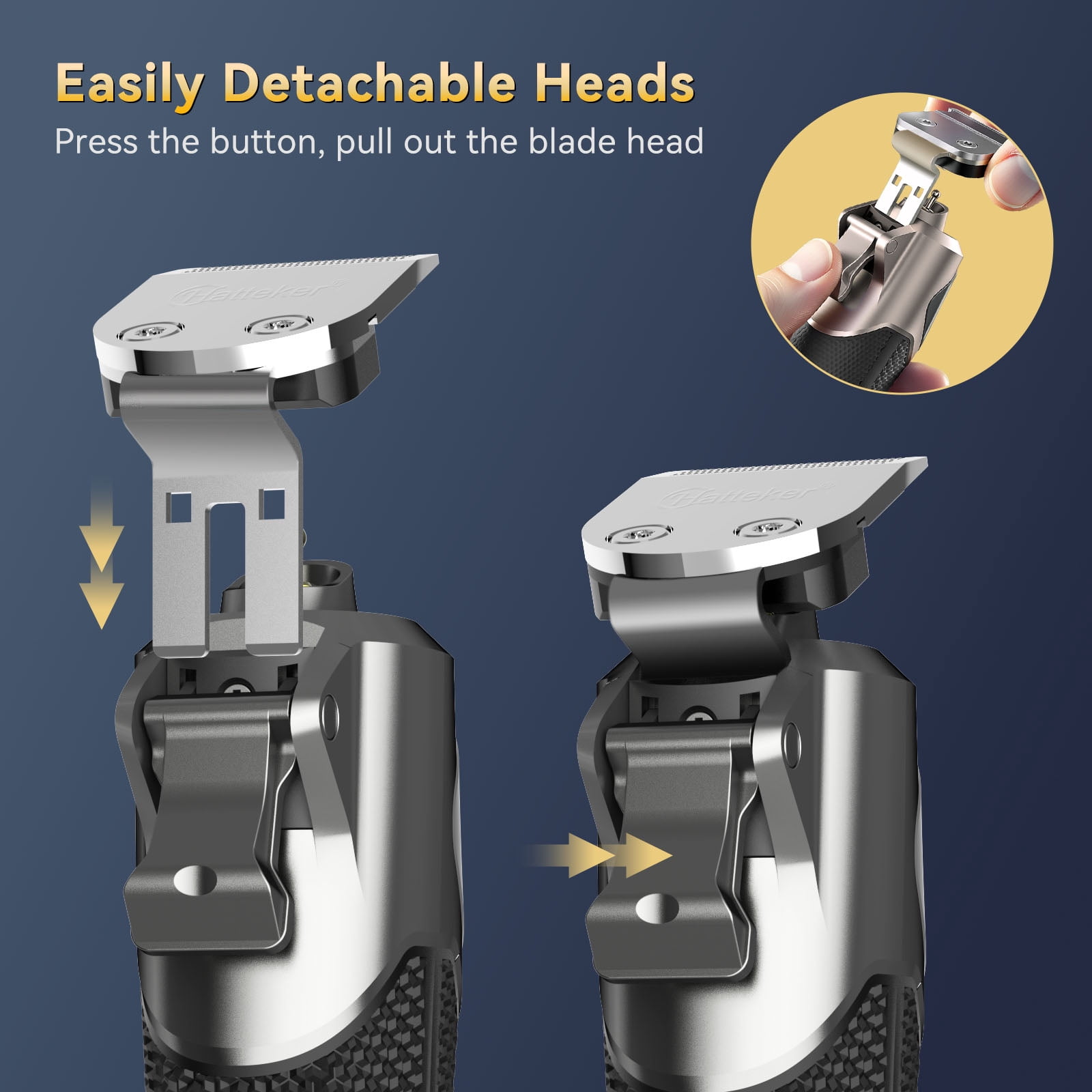 8 IN 1 Beard Trimmer Kit Professional Hair Clipper Electric Razor for Men