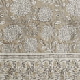 thumbnail image 5 of Levtex Home - Adare Taupe Duvet Cover Set - King Duvet Cover + Two King Pillow Cases - Bordered Floral - Taupe Grey and Cream - Duvet Cover (106 x 94in.) and Pillow Case (36 x 20in. ) - Cotton, 5 of 8