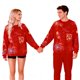 thumbnail image 3 of TaTaai Couple Crew Neck Printed Sweatshirt, Valentine's Day Gift Unisex Long-Sleeve Gift, 3 of 8