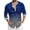 Blue1, variant on Mens Shirts Carnival Glitter Sequin Print Party Long Sleeve Button Down Top Casual Festival Celebration Comfortable Shirt for Men Blue L