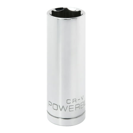 UPC: 0028907054407 | Powerbuilt 1/2 Inch Drive x 3/4 Inch 6 Point Deep Socket – 642203