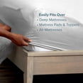 thumbnail image 5 of Bare Home Fitted Sheet - 24" Extra Deep Pocket - Premium 1800 Collection - King, Cloud Gray, 5 of 7