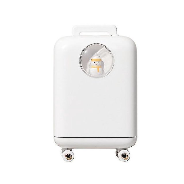 Difusor de aceite esencial ZefeiWu Humidificador de aire 210 ml Blanco