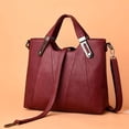 thumbnail image 2 of Bolsos de mujer Bolsos de diseño grandes para mujer Carteras tipo cubo Cuero sintético, 2 of 5