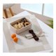 thumbnail image 3 of Bento Box, Caja Bento para Adultos, con Divisor, Sin BPA, A Prueba de Fugas, Apta para Microondas y Lavavajillas, Fácil de Limpiar (Beige), 3 of 5