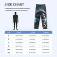 thumbnail image 4 of Kdxio Astronaut Helmet Reflections Pattern Men's Pajama Pants, Elastic Waist with Drawstring and Pockets, Comfortable Loungewear-3X-Large, 4 of 6
