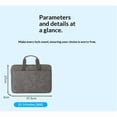 thumbnail image 5 of Waterproof Laptop Bag 13 14 Inch for Women Men Unisex Slim Protective and Durable Design Ideal for School College Office/Business Travel, 5 of 5