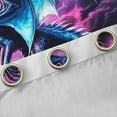 thumbnail image 4 of Castle Fairy Gothic Dragon Blackout Curtains Set of 2 (52x84 Each),Animal Window Curtains, 4 of 6