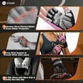 thumbnail image 4 of Guantes de entrenamiento SIMARI para mujeres y hombres con soporte para muñecas, 4 of 6