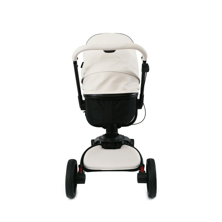 Wonder buggy Stork Luxury All Terrain Stroller Solid Print White
