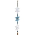 thumbnail image 3 of Glittered Joy Snowflakes Christmas Wall Sign - 26", 3 of 9