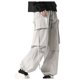 thumbnail image 3 of Pantalones largos de moda para hombre, casuales, de color sólido, con bolsillos cargo, elásticos, informales, para hombre, 3 of 4