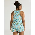 thumbnail image 3 of Joyspun Women’s Tank and Shorts Pajama Set, Sizes S to 3X, 3 of 5