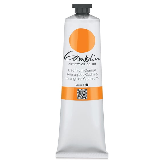 (Price/TU)Gamblin G2120 Oil Color 150ml Cadmium Orange