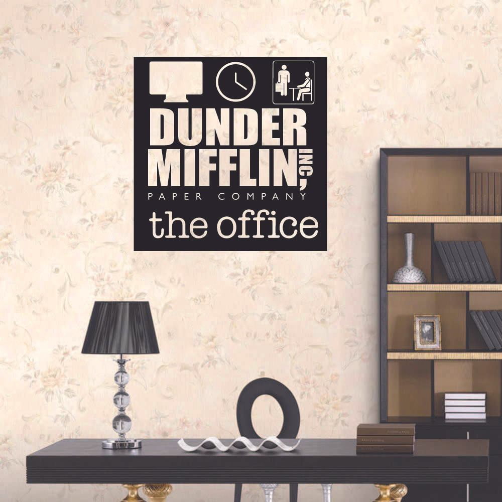 Dunder Mifflin Fabric, Wallpaper and Home Decor