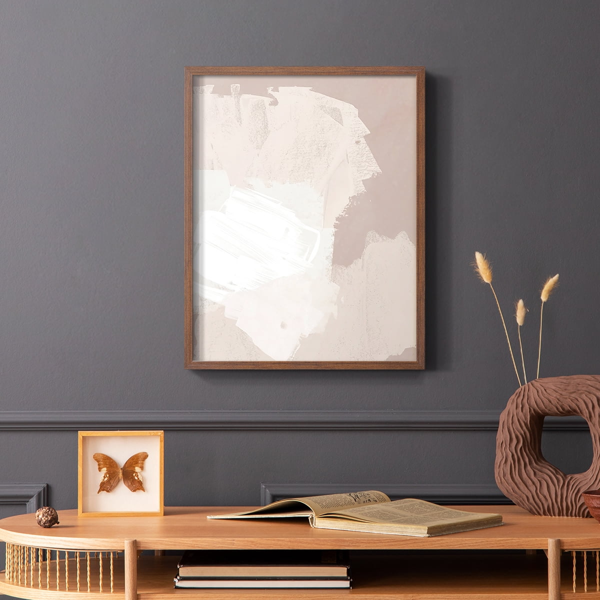 Cloud Slate I in Paper Solid Wood 8 x 10 Framed Print