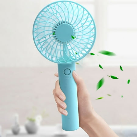 

jsaierl Mini Pocket USB Charge Fan Outdoor Personal Handheld Portable Small Electric Fan