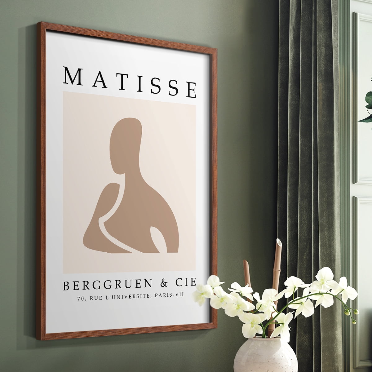 Matisse CI Framed Print - Solid Wood