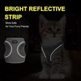 thumbnail image 4 of Fida Cat Harness and Leash Set for Walking Kitten and Puppy, Escape Proof Kitten Harness with Breathable Lightweight Soft Mesh, Adjustable Reflective Step-in Design for Kitten and Puppy.(XXXS, Grey), 4 of 7