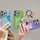 thumbnail image 3 of Funda De Teléfono De Dibujos Animados Monsters University Glitter Compatible Para iPhone 14 13 12 11 Pro Max Transparente A Prueba De Golpes Blanda Protectora, 3 of 4