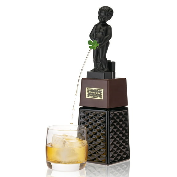 True Bonny Boy Liquor Dispenser for Home Bar, Gifts for Men, 16oz, Set of 1
