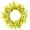 19.7 in, variant on 17.7in Yellow Forsythia Door Wreath for Spring Summer, Artificial Jasmine Flower Front Door Wreath for Windows Garden Wedding Home Decoration