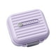 thumbnail image 1 of Organizador de pastillas diario con compartimentos, estuche protector para 7 días, organizador de bolsillo. Morado Pequeño, 1 of 9
