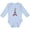 AE-Light Blue, variant on Inktastic Eiffel Tower in Paris with Flowers and Pink Banner Boys or Girls Long Sleeve Baby Bodysuit